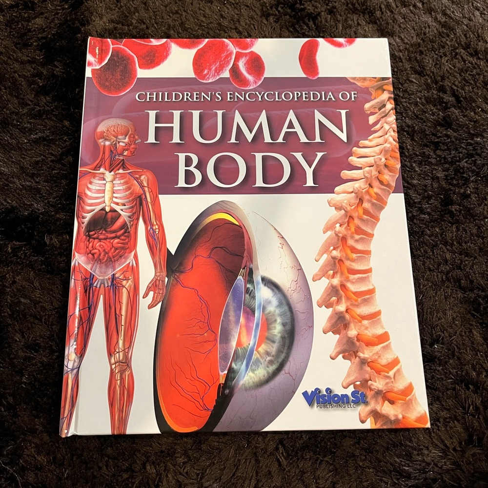 New : kids book - Human body (3 for $20)